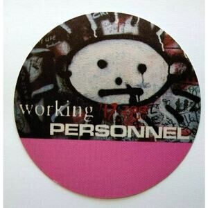 U2 Backstage Pass Original Pop Rock Music Zoo TV Tour 1991 Achtung Baby Pink